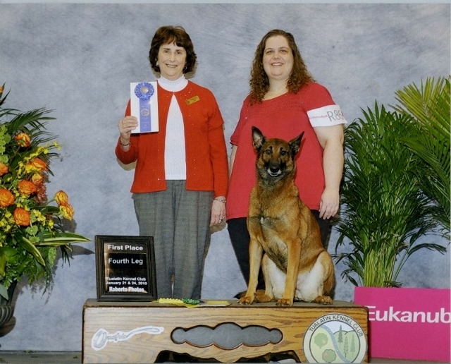 Rally-Obedience RAE Fourth Leg